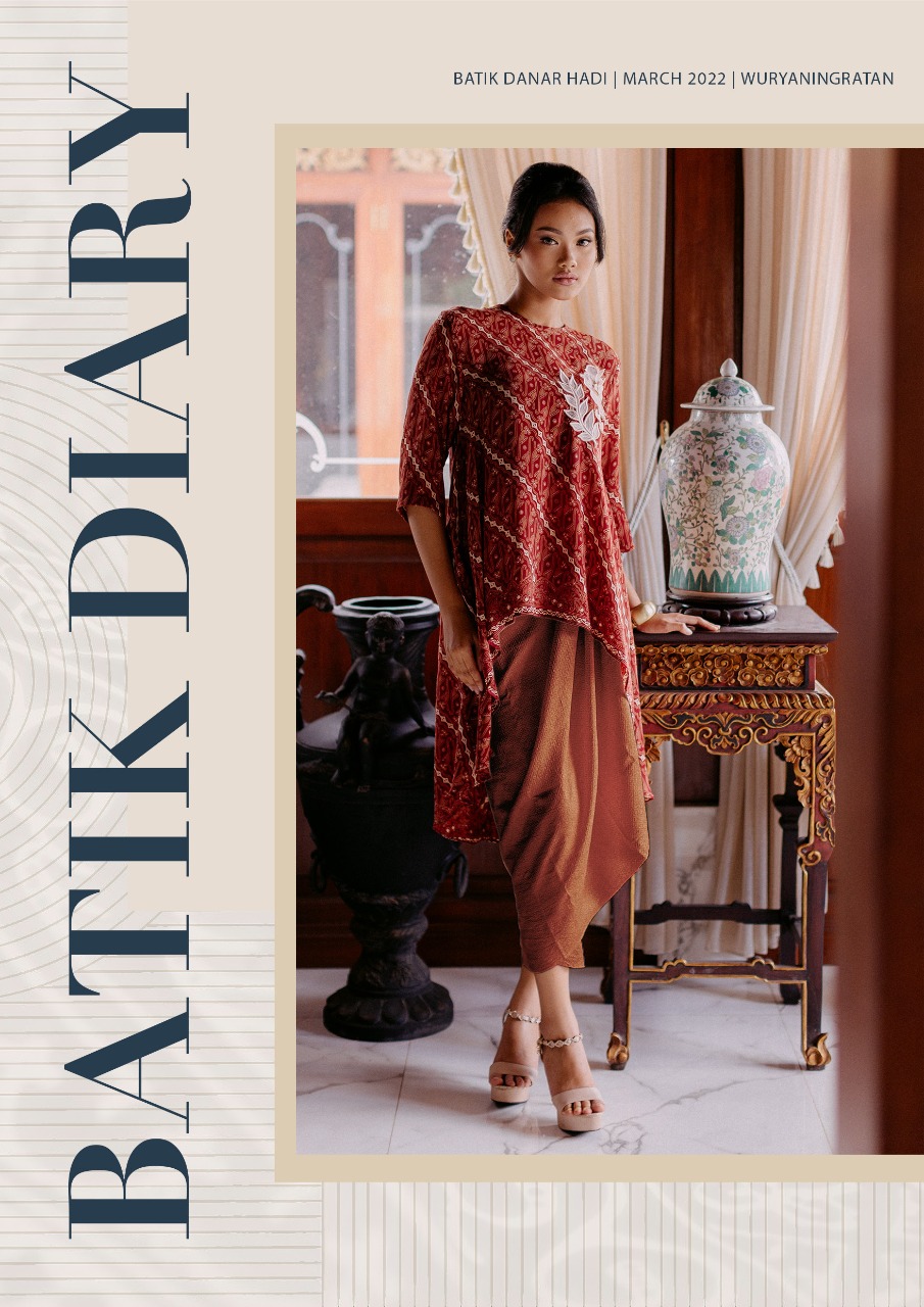DANAR HADI BATIK DIARY COLLECTION 2022 - WURYANINGRATAN